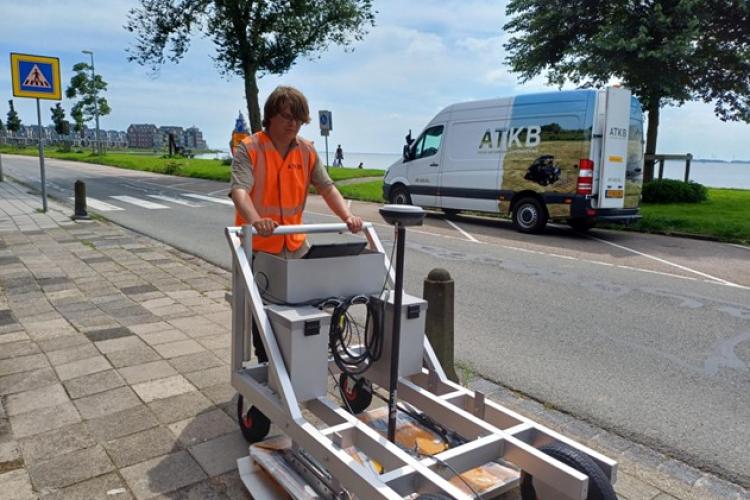 Met de 3D grondradar kun je ondergrondse tanks opsporen.